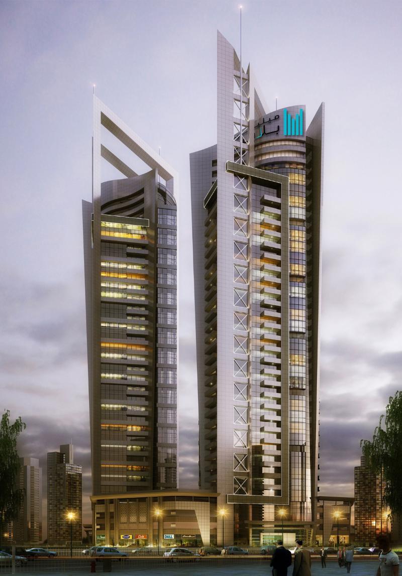 Millennium Place Barsha Heights Hotel Dubai Exterior foto